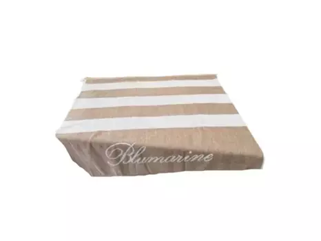 Полотенце Blumarine Honolulu Yarn Dyed Beach Printed In Terry, бежевый