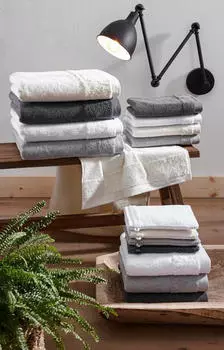 Полотенце bonita Bio:Vio, антрацитовый