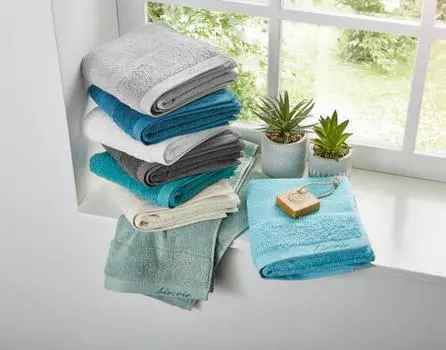 Полотенце bonita Bio:Vio, бирюзовый