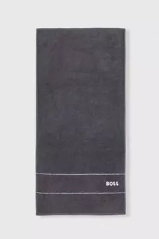 Полотенце BOSS хлопковое 50 х 100 см Boss, серый