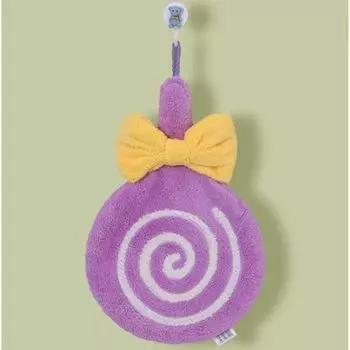 Полотенце Carla Ashstrike фиолетовое Один размер, фиолетовый