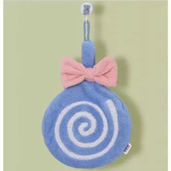 Полотенце Carla USAa синее, один размер, светло-синий