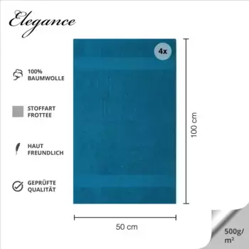 Полотенце CLASS HOME COLLECTION, бирюзовый