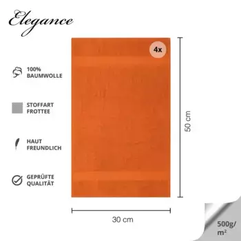 Полотенце CLASS HOME COLLECTION, оранжевый