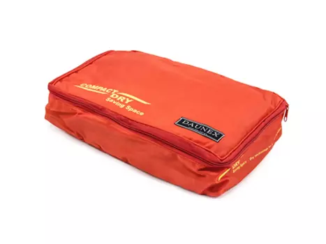 Полотенце Daunex Compact Dry Microfiber 100180, красно-оранжевый