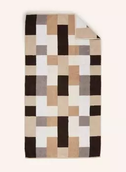Полотенце для душа Cawoe SHADES, 70x140 см, цвет beige/schwarz/creme