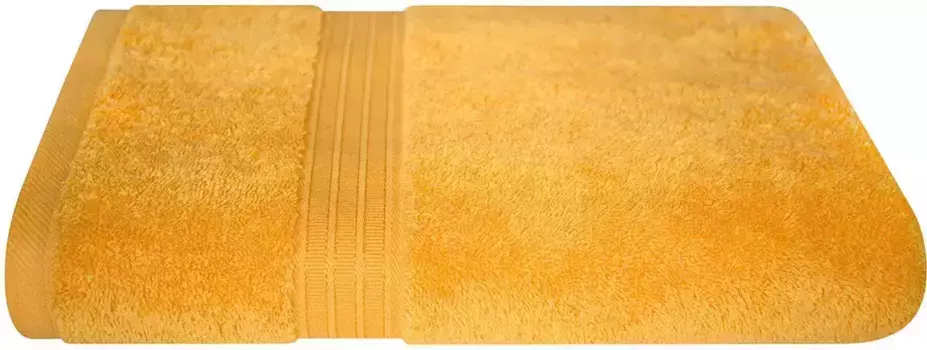 Полотенце для душа Dyckhoff "Сиена", (1 шт.), с каймой 70х140 см (1 шт.), золотисто-желтый