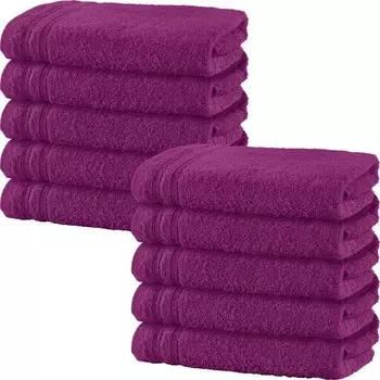 Полотенце для душа Erwin Mller 10er-Pack 162964, 70x1x140 см цвет fuchsia