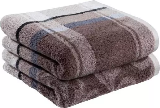 Полотенце для душа Erwin Mller 2er-Pack 117440, 70x1x140 см, коричневый