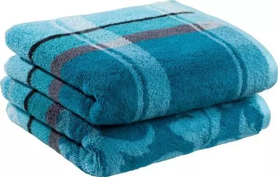 Полотенце для душа Erwin Mller 2er-Pack 117440, 70x1x140 см цвет petrol