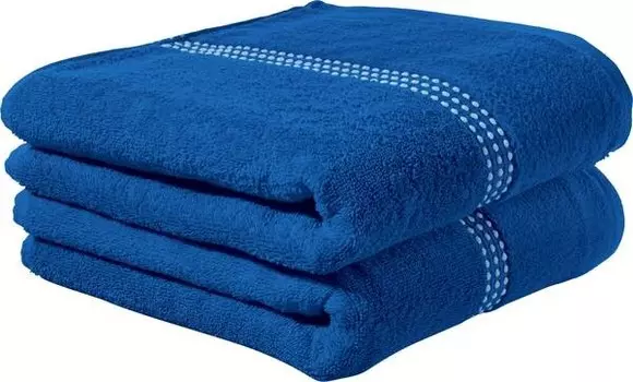 Полотенце для душа Erwin Mller 2er-Pack 164498, 70x1x140 см цвет royalblau