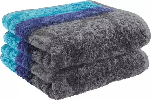 Полотенце для душа Erwin Mller 2er-Pack 161431, 70x1x140 см, бирюзовый