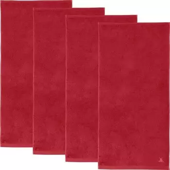 Полотенце для душа Erwin Mller 4er-Pack 161520, 80x1x160 см, красный