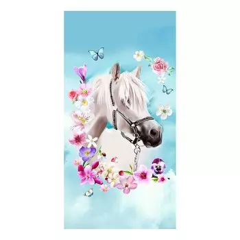 Полотенце для душа Good morning My Beauty, 75x150x1 см, синий