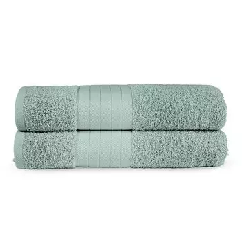 Полотенце для душа Good morningset Tarris 2-teilig, 70x2x140 см цвет sage green