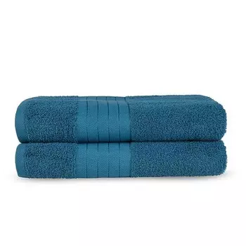 Полотенце для душа Good morningset Tarris 2-teilig, 70x2x140 см цвет petrol