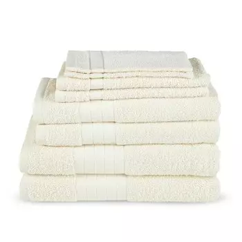 Полотенце для душа Good morningset Tarris 8-teilig, 70x2x140 см, кремовый