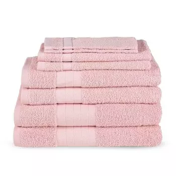 Полотенце для душа Good morningset Tarris 8-teilig, 70x2x140 см цвет soft pink
