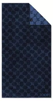 Полотенце для душа Joop! Classic Cornflower, 150x10x80 см, синий