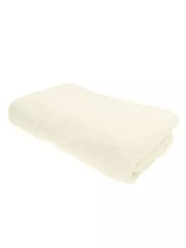 Полотенце для душа Julie Julsen ORGANIC белое 70 x 140 см, бежевый