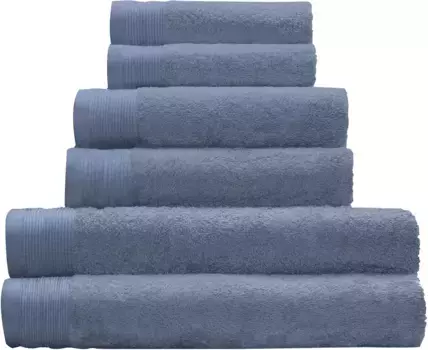 Полотенце для душа Little Cloud "Bao", (1 шт.), горизонтальные полосы сверху Kleine Wolke 70х140 см (1 шт.), цвет Mare