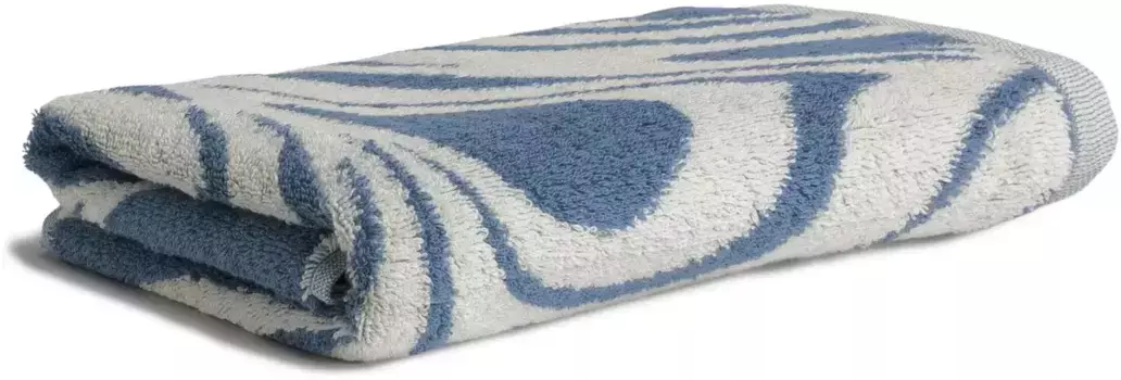 Полотенце для душа Mve "Богемские мечты", (1 шт.) 67х140 см (1 шт.), цвет nature-steel blue