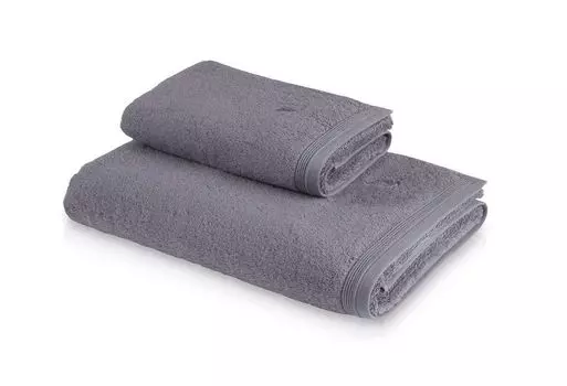 Полотенце для душа Mve Superwuschel аквамарин 80x150 см MOVE, серый