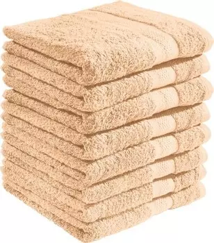 Полотенце для душа REDBEST 8er-Pack 166399, 70x1x140 см цвет apricot