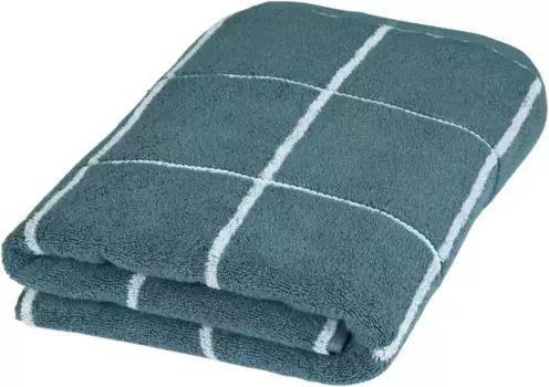 Полотенце для душа ROSS "Кашемир в клетку", (1 шт.), в модной расцветке 75х140 см (1 шт.), цвет pazifik