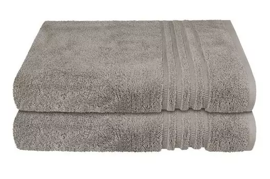 Полотенце для душа Schiess шт Milano 2-teilig, 70x1x140 см, светло-серый