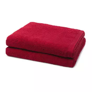 Полотенце для душа superwuschel набор из 2 шт Mve, красный