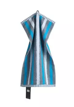 Полотенце для гостей Grace Grand Spa Active с полосатым узором Azur, один размер, синий