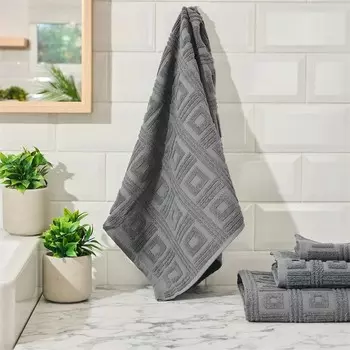 Полотенце для лица Evidea Soft Kybele, антрацит, 50x90 см