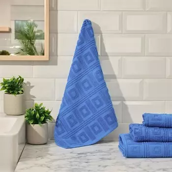 Полотенце для лица Evidea Soft Kybele, синее, 50x90 см