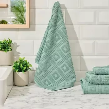 Полотенце для лица Evidea Soft Kybele, темно-зеленое, 50x90 см