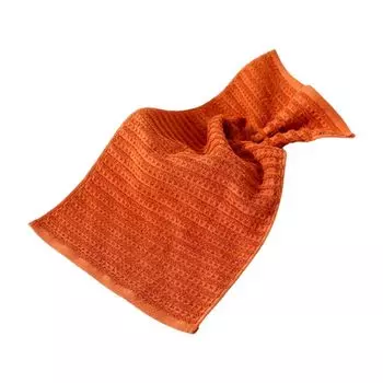 Полотенце для лица, супервпитывающее, износостойкое, хлопковое, сухое, быстросохнущее, быстросохнущее, полотенце для лица, принадлежности для ванной комнаты для дома, фиолетовое Stuttg, оранжевый