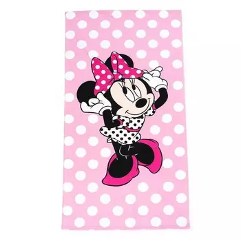 Полотенце для пляжа Disney Minnie Mouse 27 x 54 дюйма, разноцветный