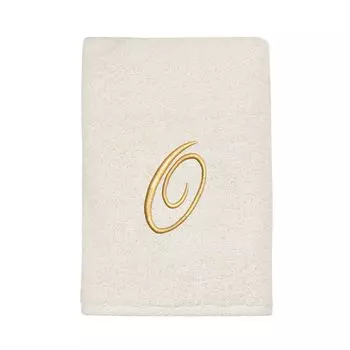 Полотенце для рук Avanti Premier цвета слоновой кости/золота с монограммой