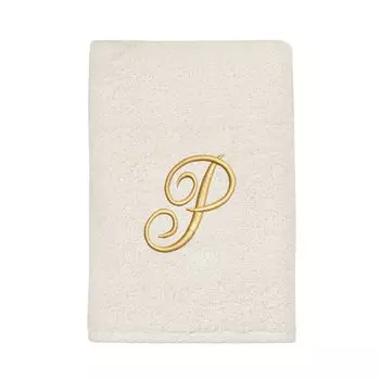 Полотенце для рук Avanti Premier цвета слоновой кости/золота с монограммой