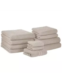 Полотенце для рук Beliani AREORA, бежевый