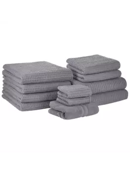 Полотенце для рук Beliani AREORA, серый