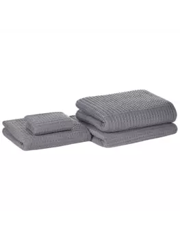 Полотенце для рук Beliani AREORA, серый