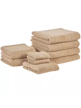 Полотенце для рук Beliani MITIARO, бежевый