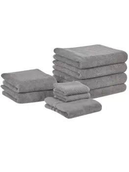 Полотенце для рук Beliani MITIARO, серый