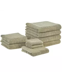 Полотенце для рук Beliani MITIARO, зеленый