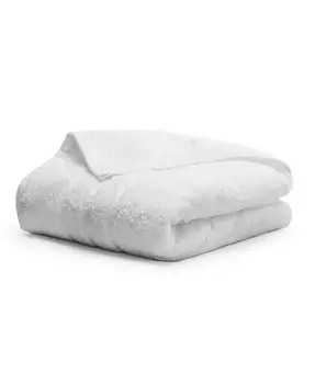 Полотенце для рук | Белый | 16 x 24 дюйма | Смесь турецкого хлопка и вискозы | Очень гладкий, устойчивый к запаху и хорошо впитывающий Cariloha, белый