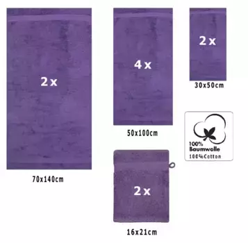 Полотенце для рук Betzshop, фиолетовый