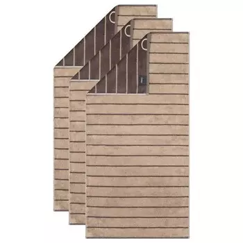 Полотенце для рук Caw Balance 3er Pack, 100x10x50 см, песочный