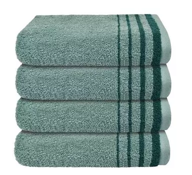 Полотенце для рук Chiemsee Set Miami 4-teilig, 50x1x100 см цвет smaragd und mint