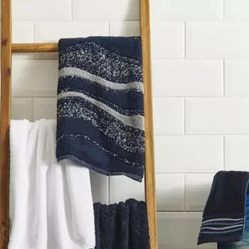 Полотенце для рук Evidea Soft Digital Blue, темно-синий, 30x50 см